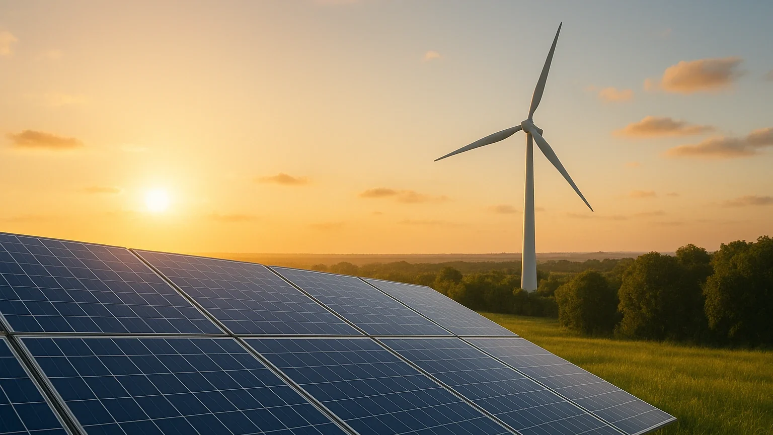 Energie slunce a větru